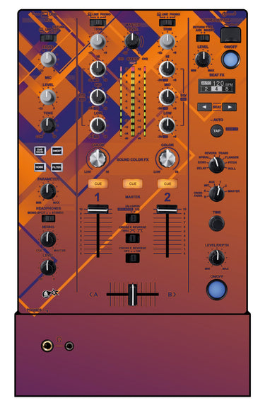 Pioneer DJ DJM 450 Skin Squared Hollow